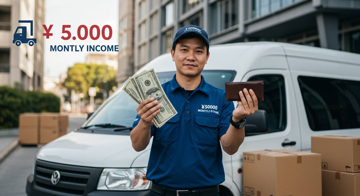 未経験でも月収50万円！軽貨物ドライバーの稼ぎ方マスター講座 - 株式